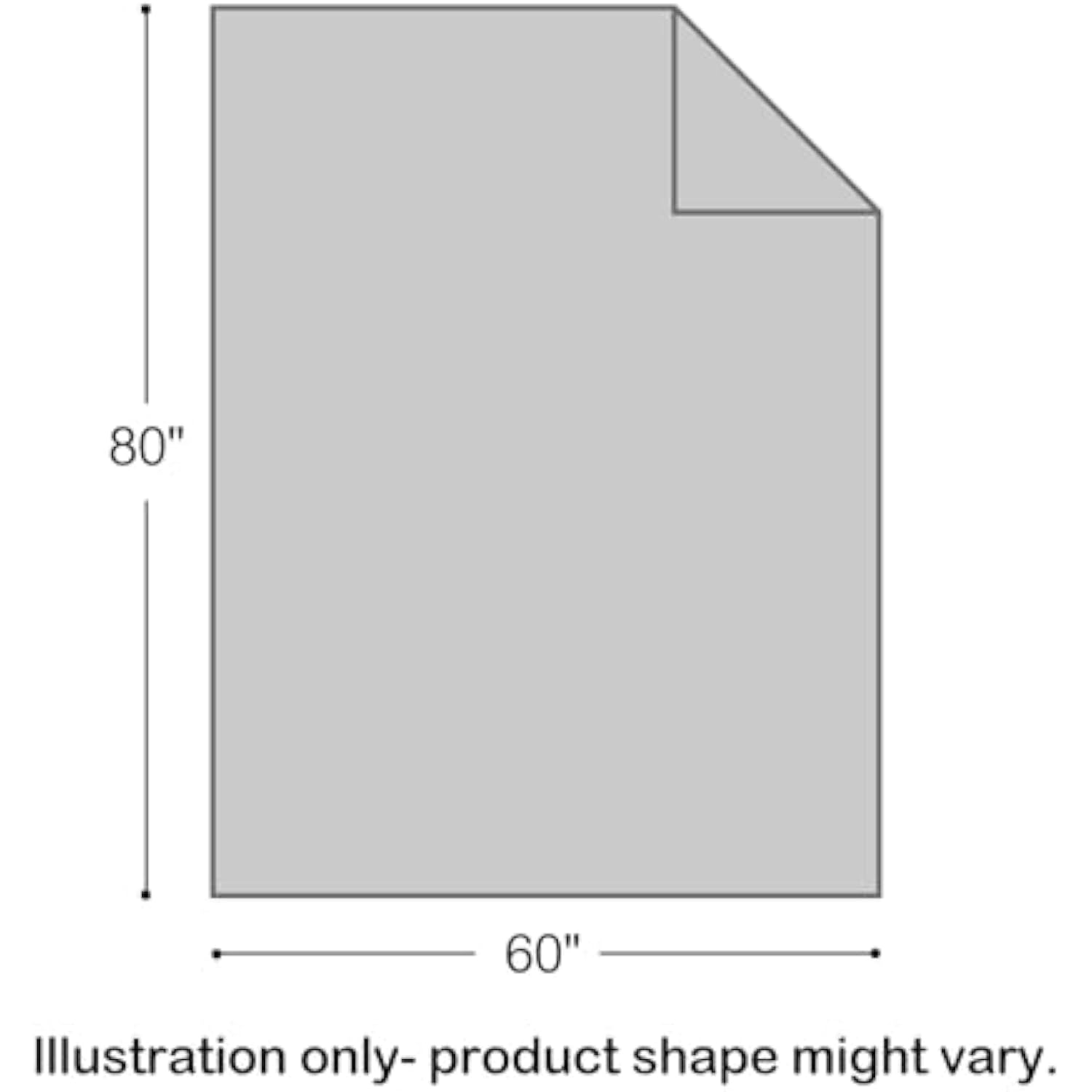 60x80 Inches Soft & Cozy Fur Throw Blanket for Couch