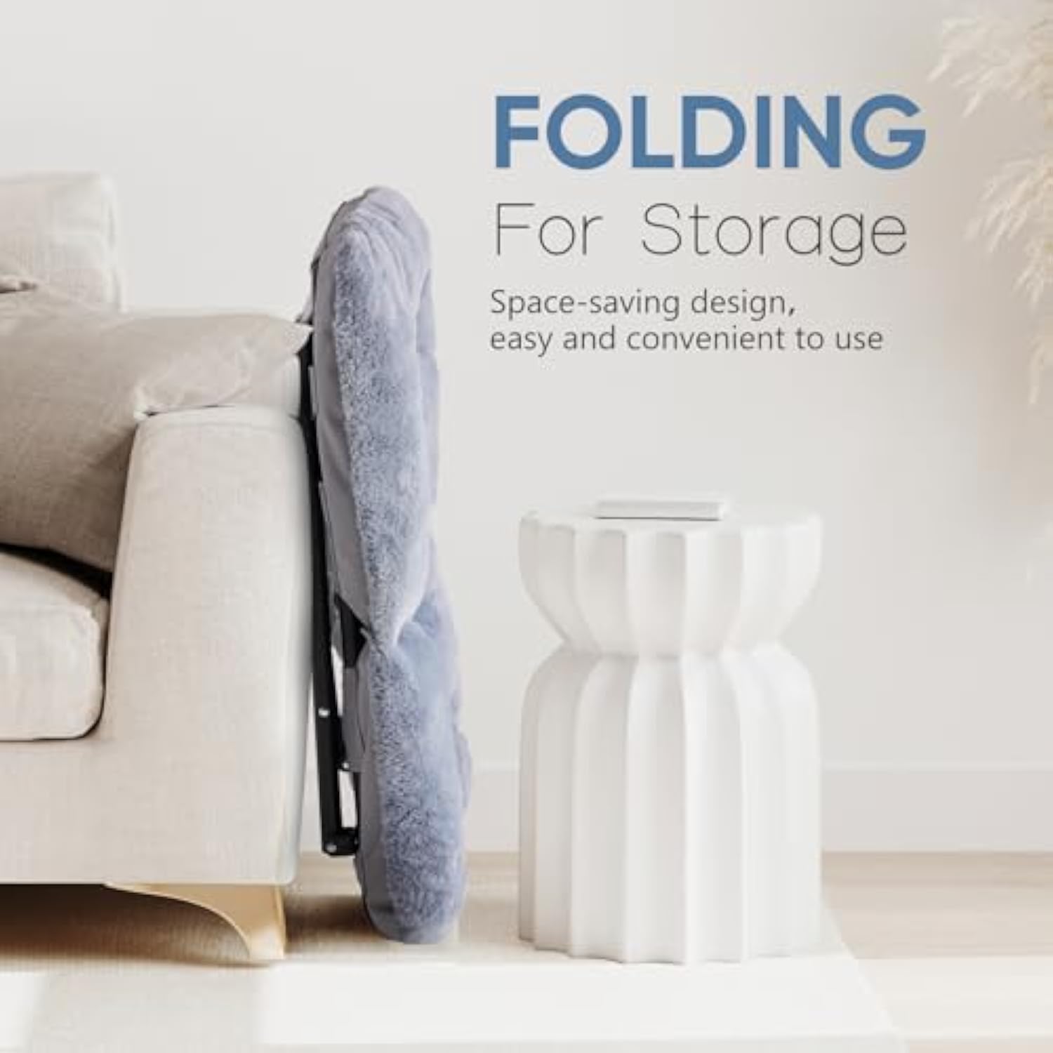 Large Size Foldable Comfy Chair for Adults