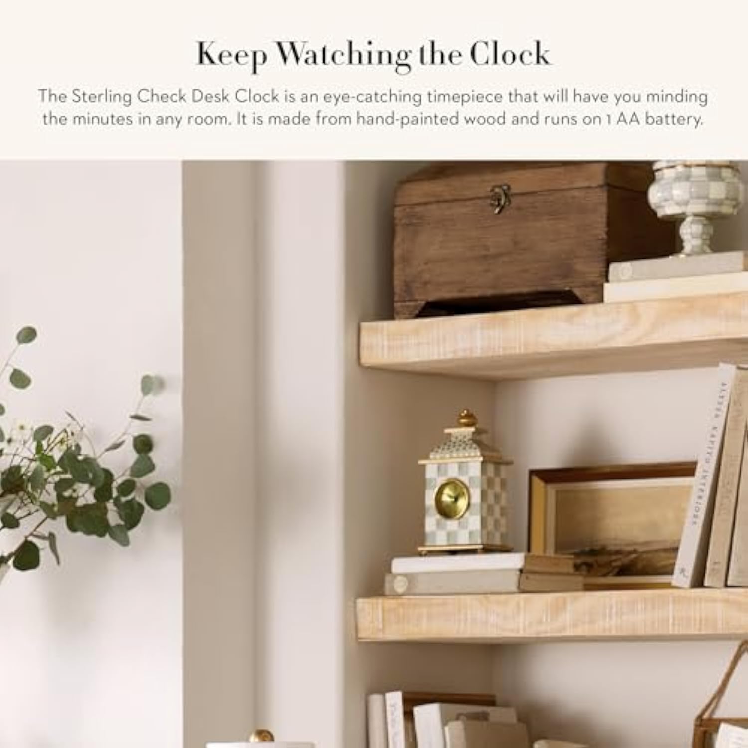 Traditional Decorative Desk Clock