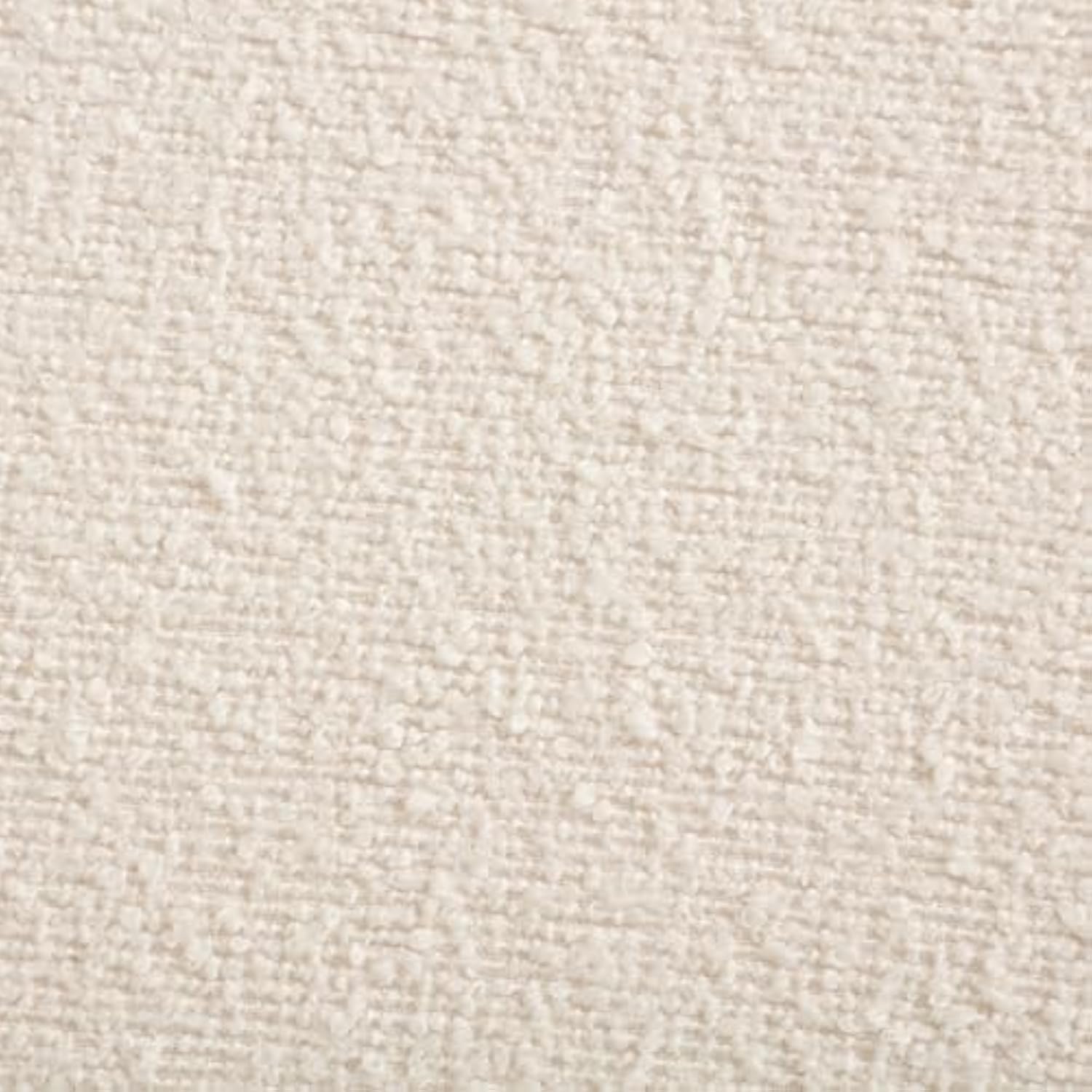 Set of 2 Beige Furry Living Room Chairs for Bedroom