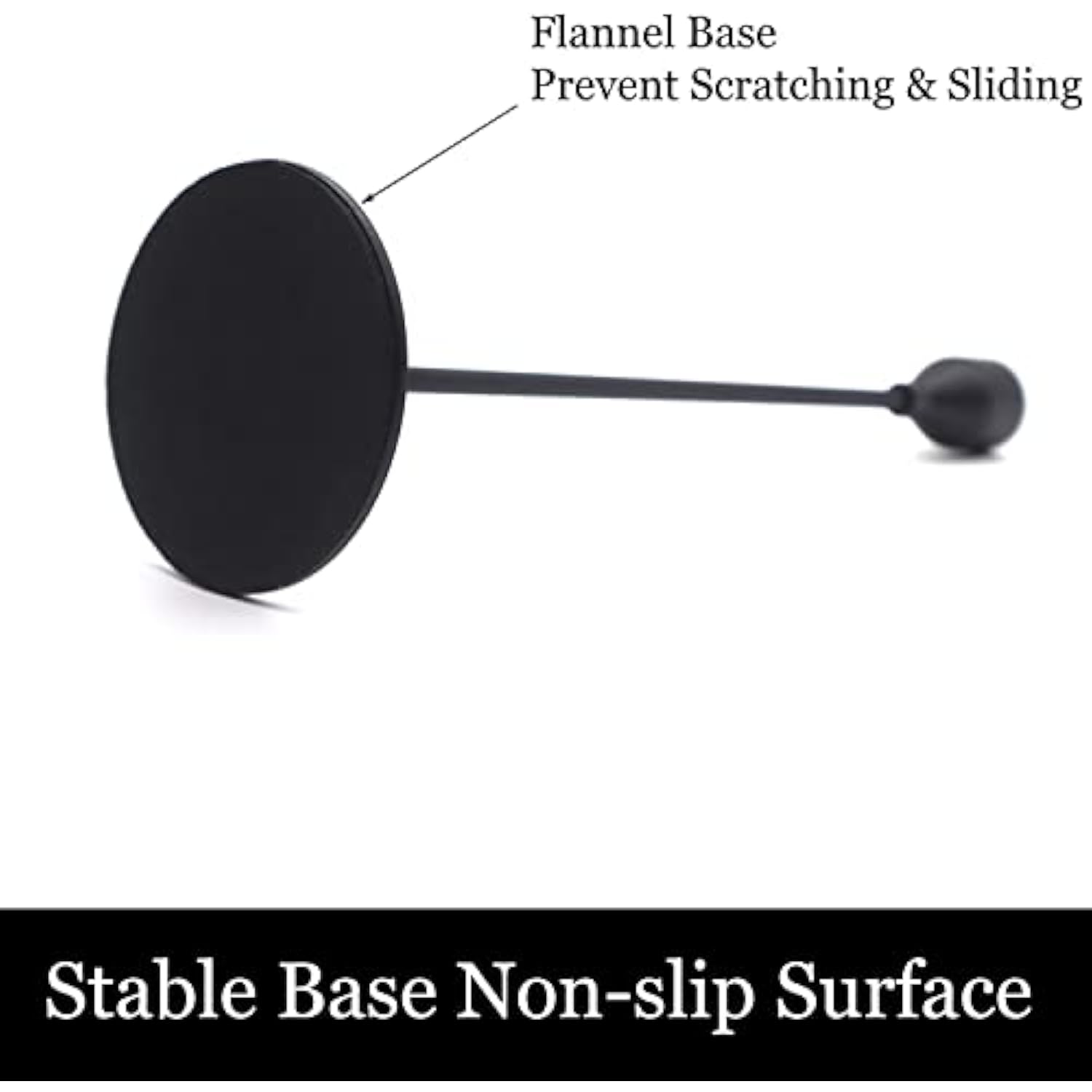 6 PCS Matte Black Taper Candle Holders for Table Centerpiece