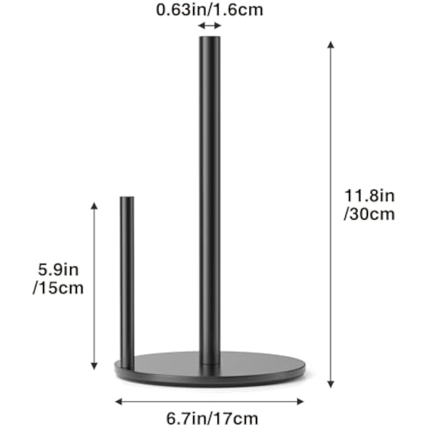 Premium Stainless Steel Kitchen Paper Towel Dispenser