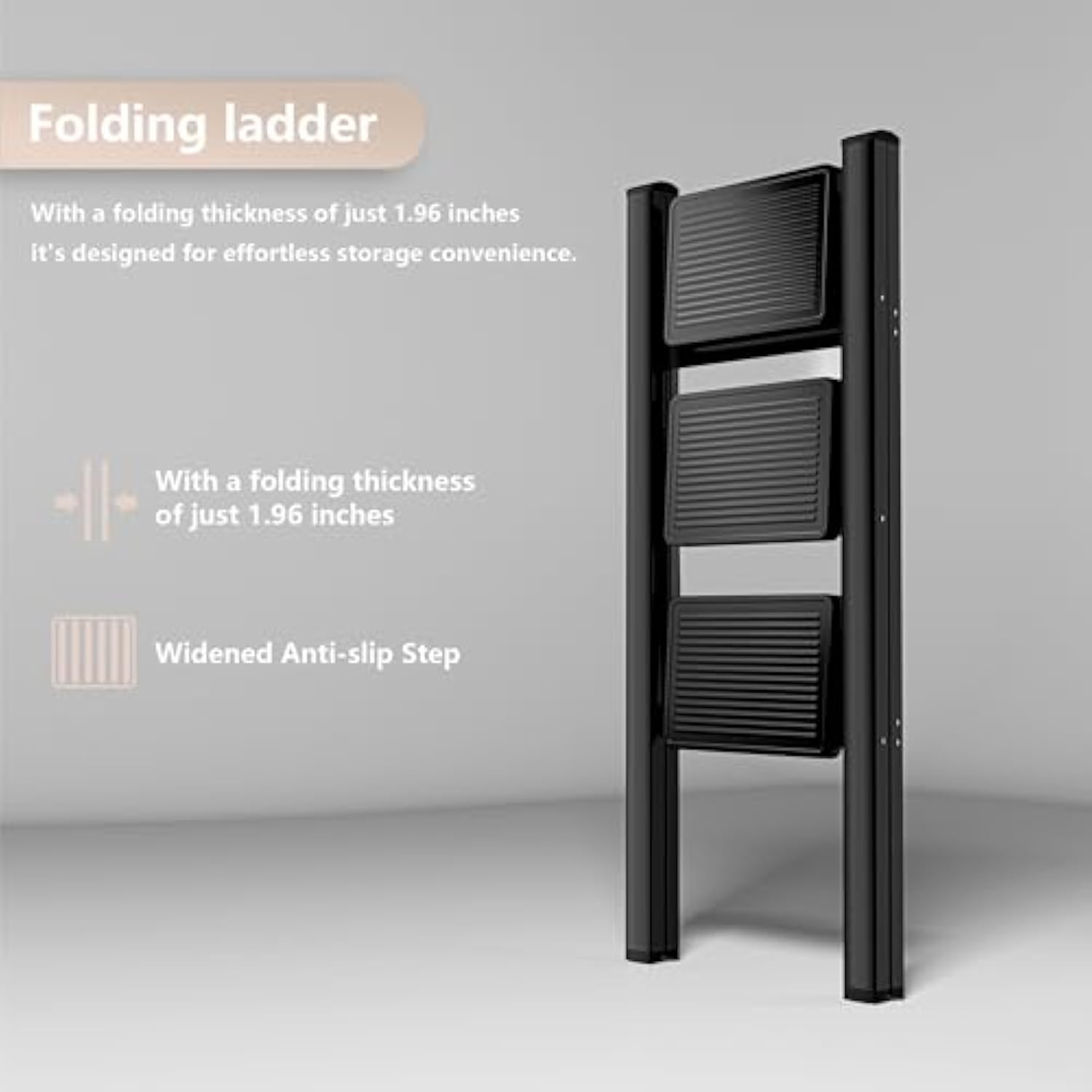 Sturdy 330 Lbs Small Step Stool for Adults for Kitchen