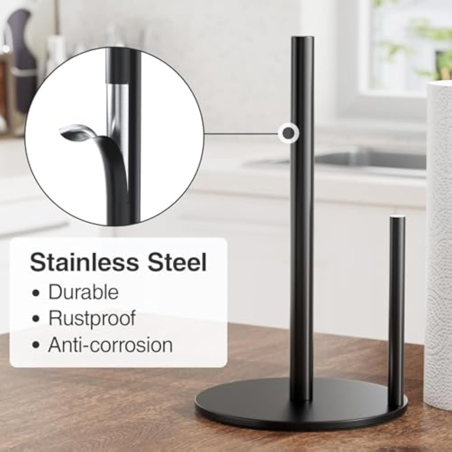 Premium Stainless Steel Kitchen Paper Towel Dispenser