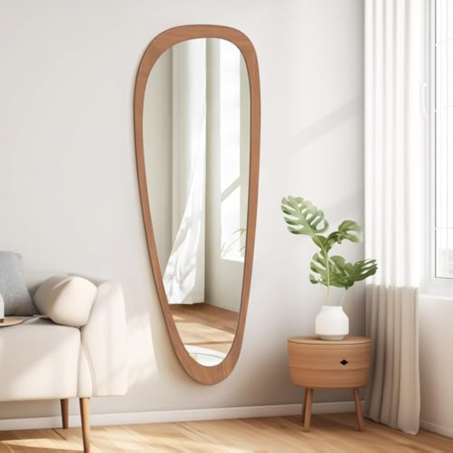 60 Inch H x 22 Inch W Boho Wall Mirrors Decorative for Bedroom, Living Room & Entryway