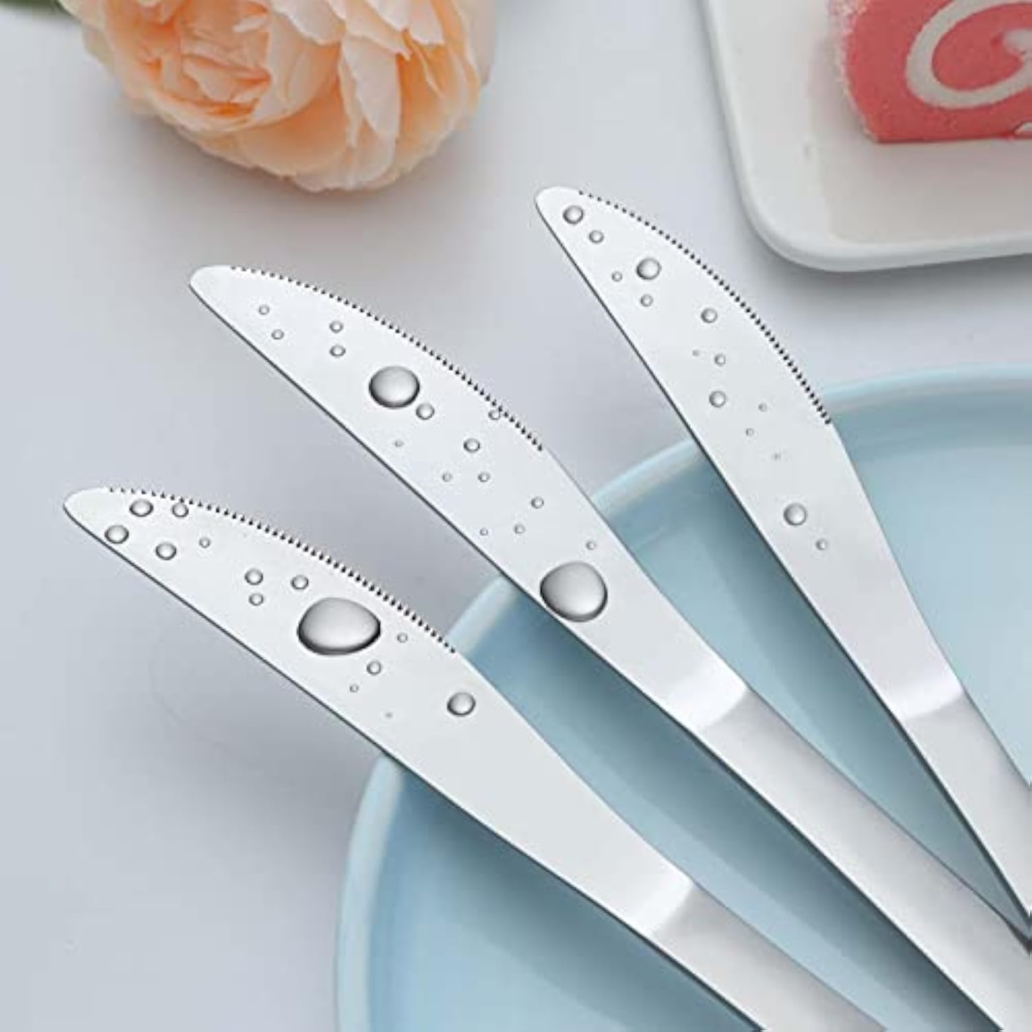 36-Piece Stainless Steel Butter Knives