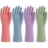 4 Pairs Reusable Kitchen Gloves for Washing Dishes and Household Cleaning