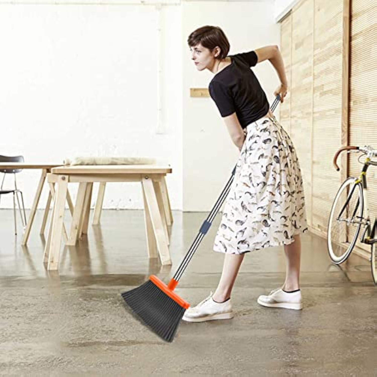 Indoor & Outdoor Broom and Dustpan Set