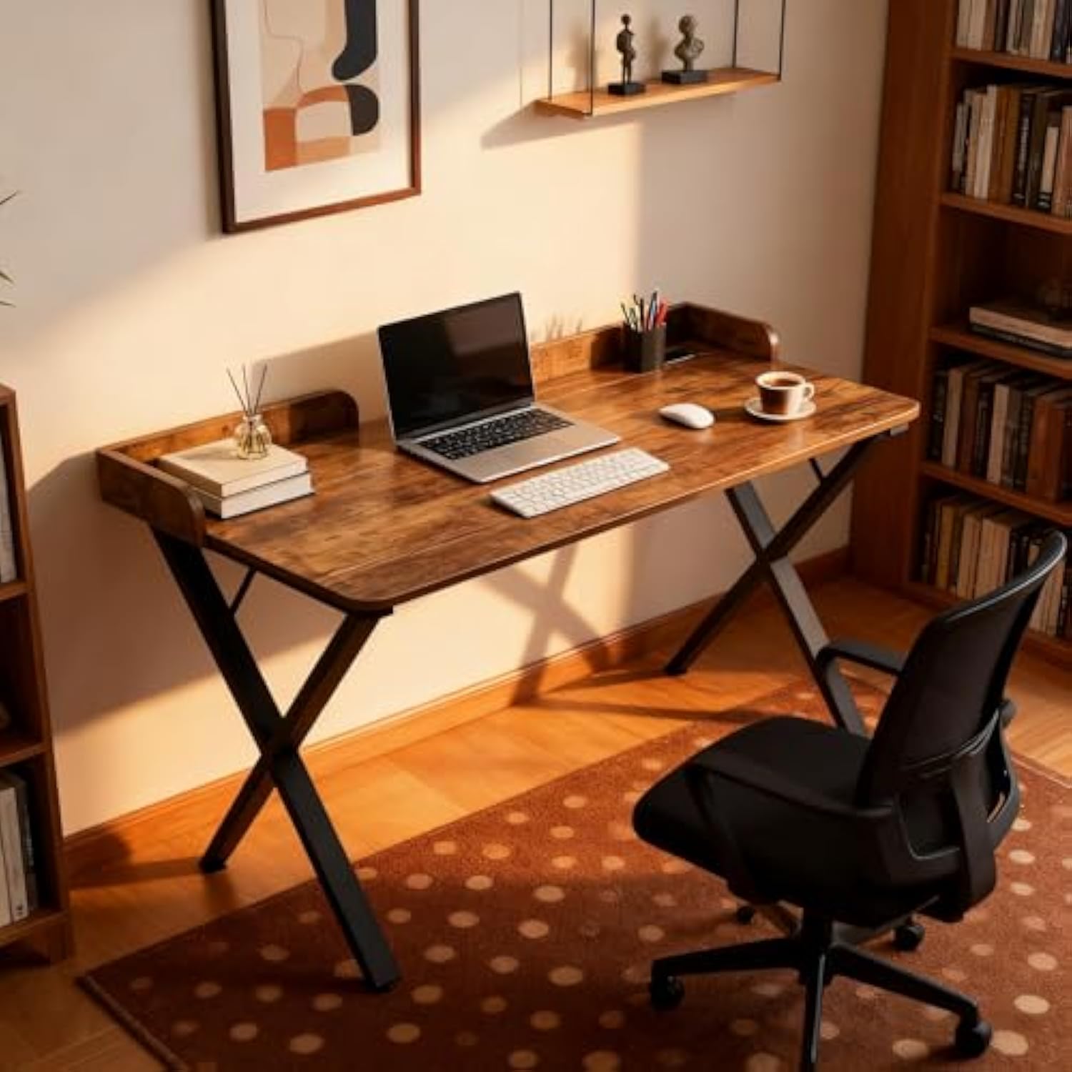 47x24 Inches Computer Desk with Power Outlets & USB