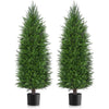 4FT Artificial Topiary Cedar Plants Outdoor